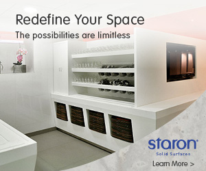 Staron- Redefine Your Space. The possibilities are limitless