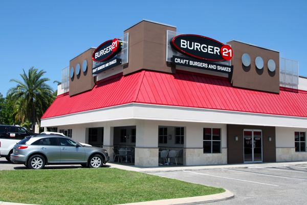 Burger 21 in Carrollwood, Fla. 