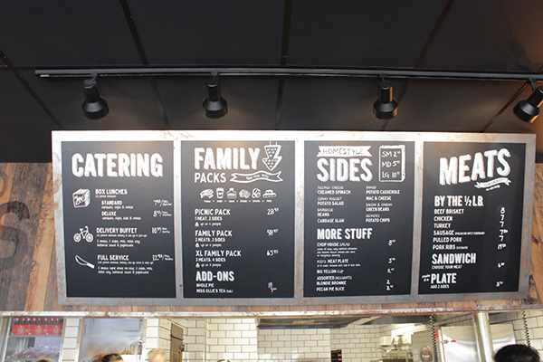 Menu Board 2