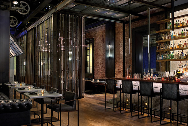 kimpton dirty habit dining room footed bar