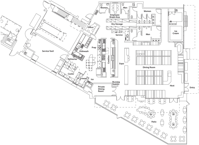 Ruby's San Clemente, CA Floor Plan