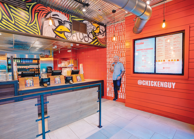 tom henken chicken guy photo opp wall landscape 1 api(+) photographer christopher garofalo