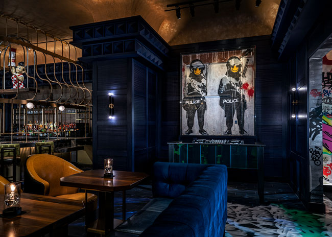 Greene St. Kitchen Banksy