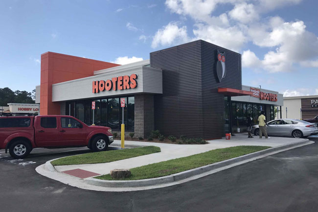 Hooters in Brunswick, Georgia
