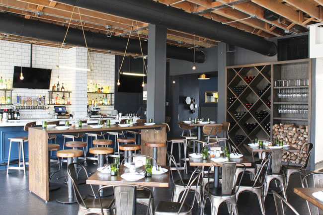 The bar are at Rocca in Baton Rouge, La. 