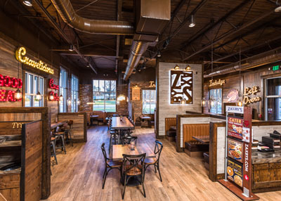 development undaunted zaxbys