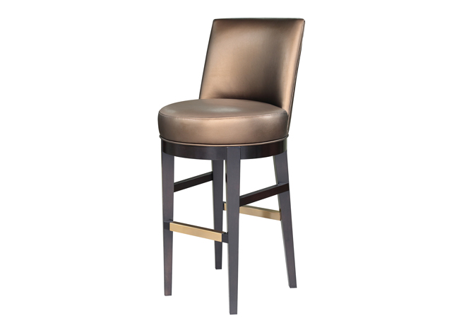 Samuelson Furniture Custom Swivel Barstool 8681