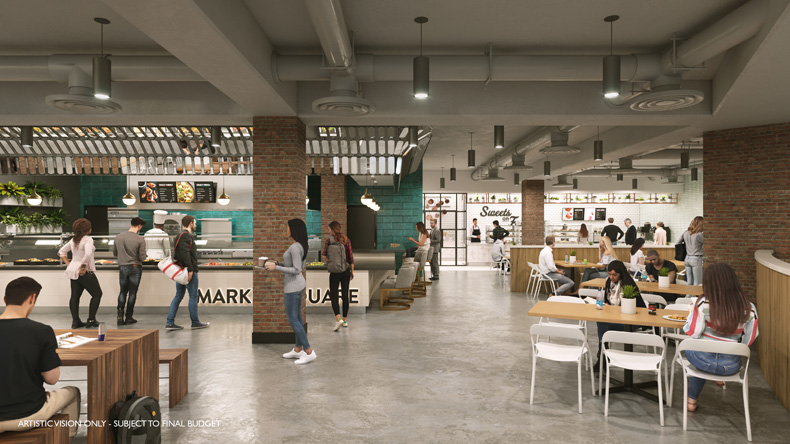 Food Hall by VisionBuilders & Design