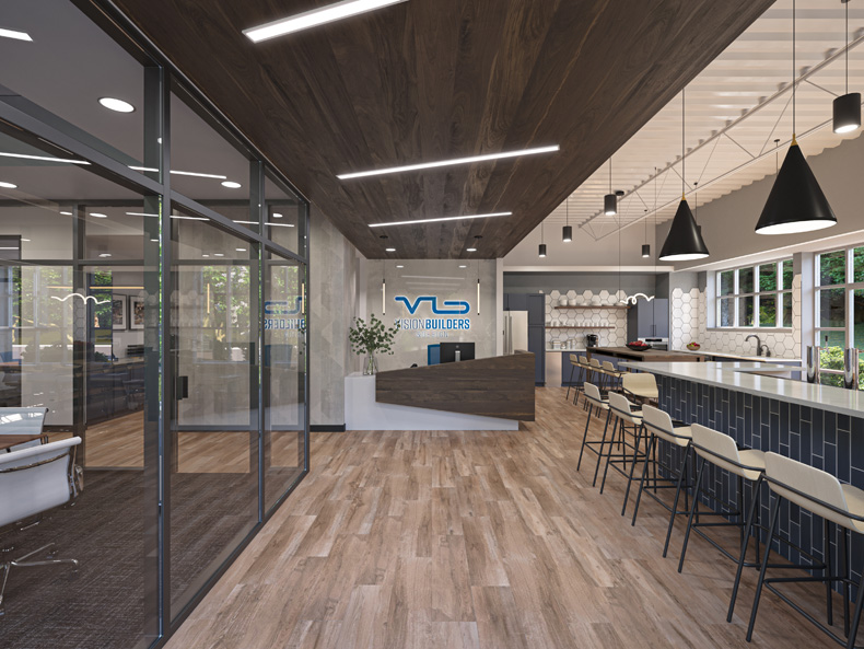 Our Office by VisionBuilders & Design