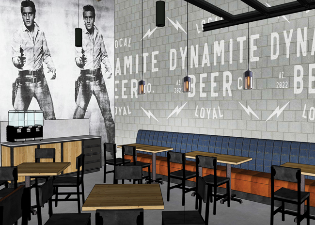 designer nicole herman dynamite beer co. cave creek az