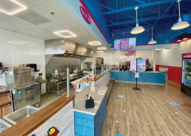 Duck Donuts is highly focused on outdoor malls and strip centers. They are rolling out their shop of the future prototype currently.  Images courtesy of Duck Donuts