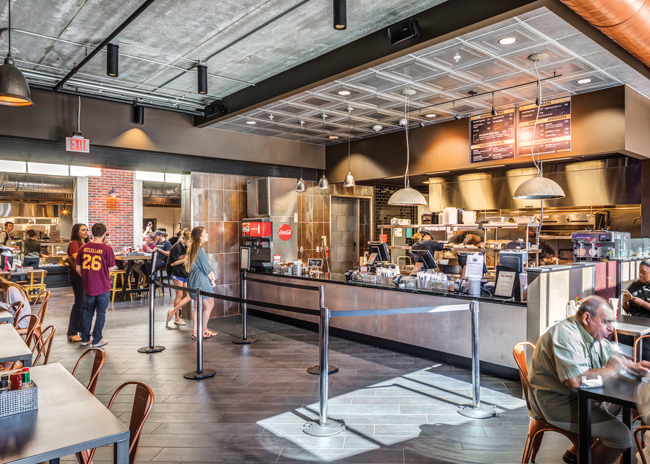 Florida State University’s “1851” dining hall.  Image courtesy of Justin Maconochie