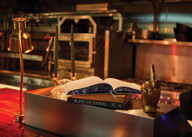 Fancypants’ playful choices in decor showcase its fresh and feisty take on upscale ambiance.