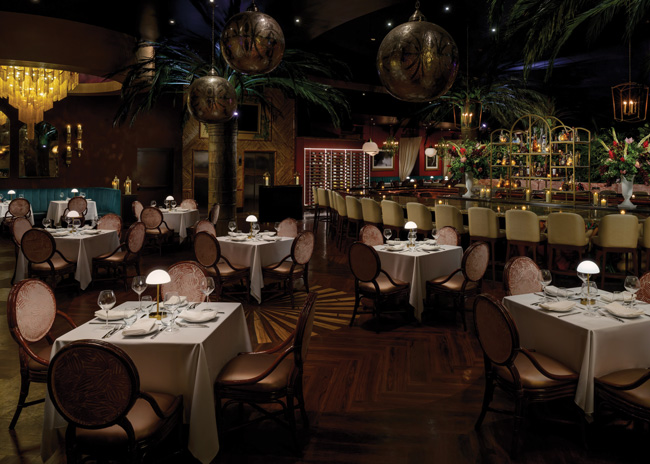 The upstairs mezzanine was chosen as the ideal spot for the new restaurant.