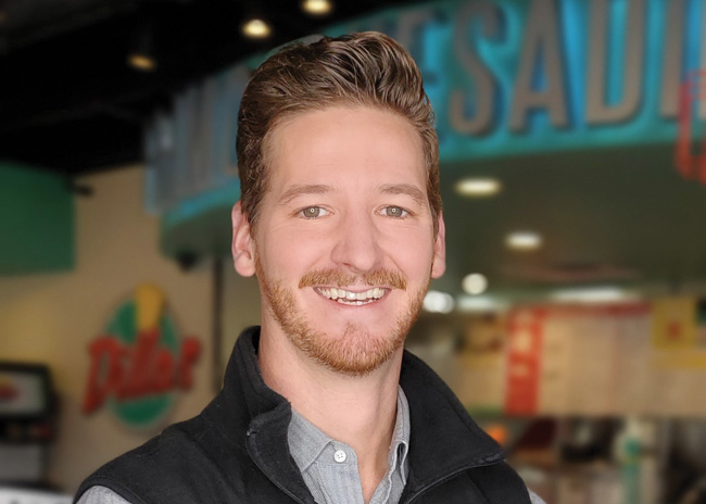 Kyle Gordan, CEO and Co-founder, Dillas Quesadillas