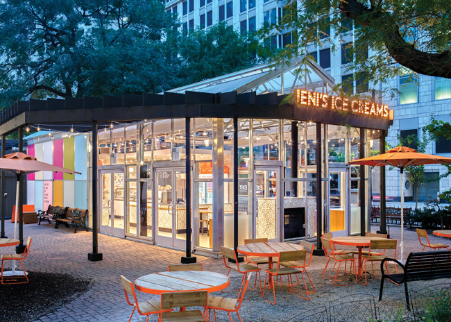 Chipman Design Architecture has a long history of working on restaurants and other projects like Jeni's Ice Cream Shops and Puttshack eatertainment venues.  Images courtesy of Chipman Design Architecture