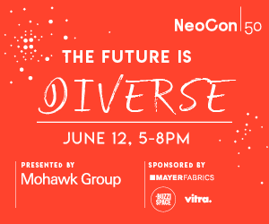 NeoCon 50. June 12, 5-8PM. Celebrate 50 Years of Tomorrow's Design and to usher in the future at The Future Is PARTY. Purchase tickets now.
