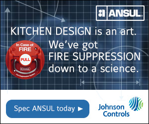 ANSUL By Johnson Controls. Kitchen Design is an Art. We've got Fire Suppression down to a science. Spec Ansul today.