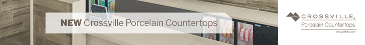 NEW Crossville porcelain countertops. Durability is beautiful. Learn more.