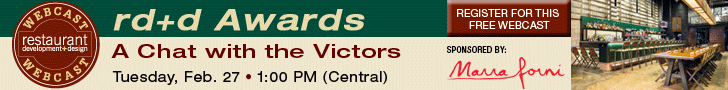 rd+d Awards-A Chat with the Victors. Tuesday, February 27, 1:00 PM Central. Register for this FREE webcast.