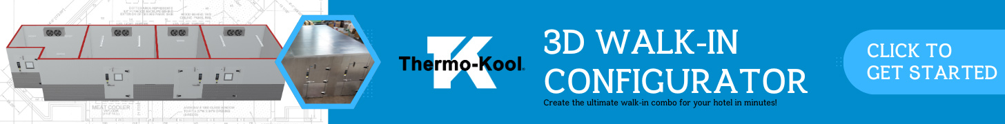 Thermo-Kool 3D Walk-In Configurator. Create the ultimate walk-in combo for your hotel in minutes! Click to get started.