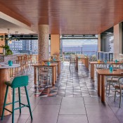 bossea lifted pool bar dining room and bar windows open