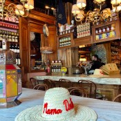 mama front of the restaurant