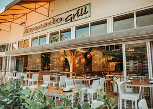 Avocado Grill's Second Location Offers Light, Playful Space